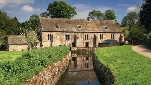 Fountains Mill and the River Skell at Fountains Abbey and Studley Royal